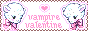 A button for the neocities site vampire valentine